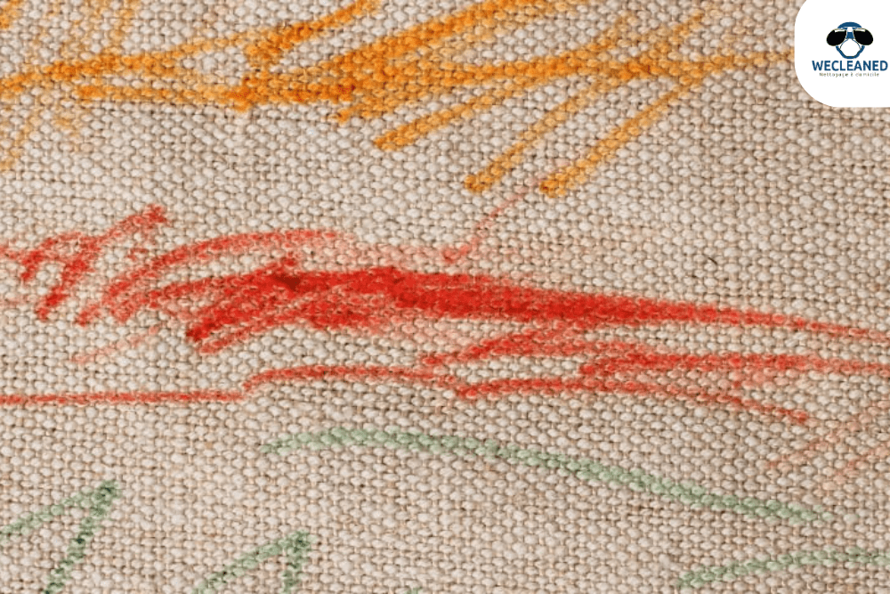tache de feutre sur canapé tissu
